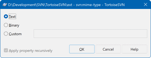 svn:página de propiedades tipo-mime